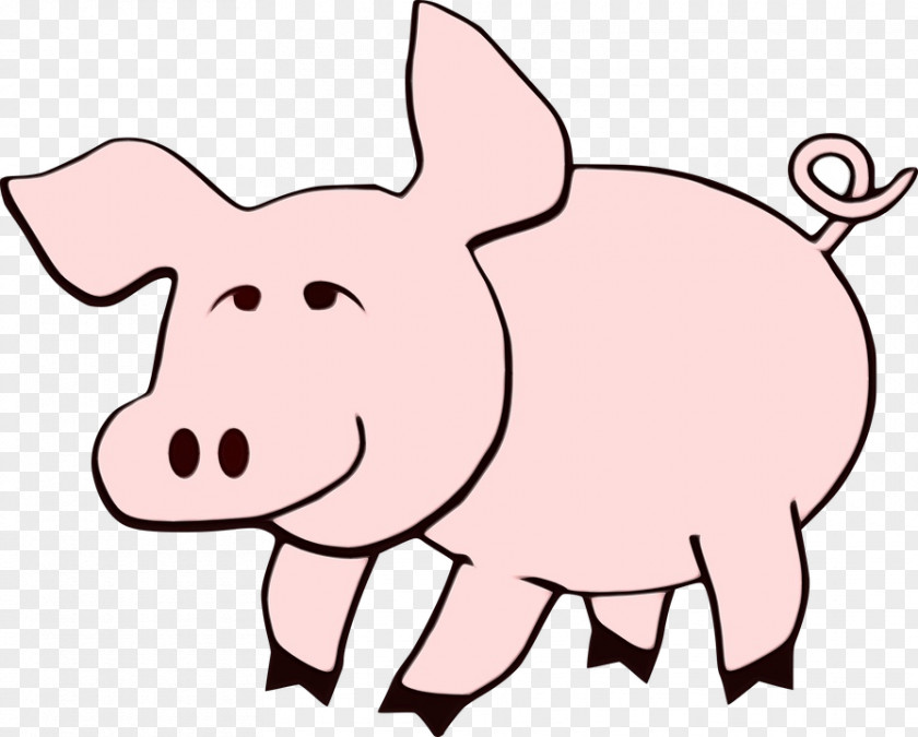Tail Line Art Transparency Wild Boar Daddy Pig GIF Pork PNG