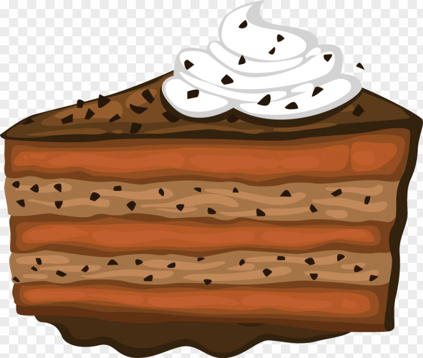 Vector Creative Cake Ice Cream Chocolate Birthday Frosting & Icing PNG