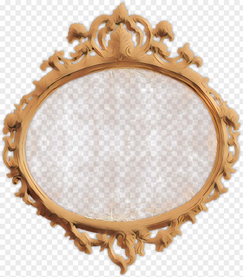 Antique Brass Picture Cartoon PNG