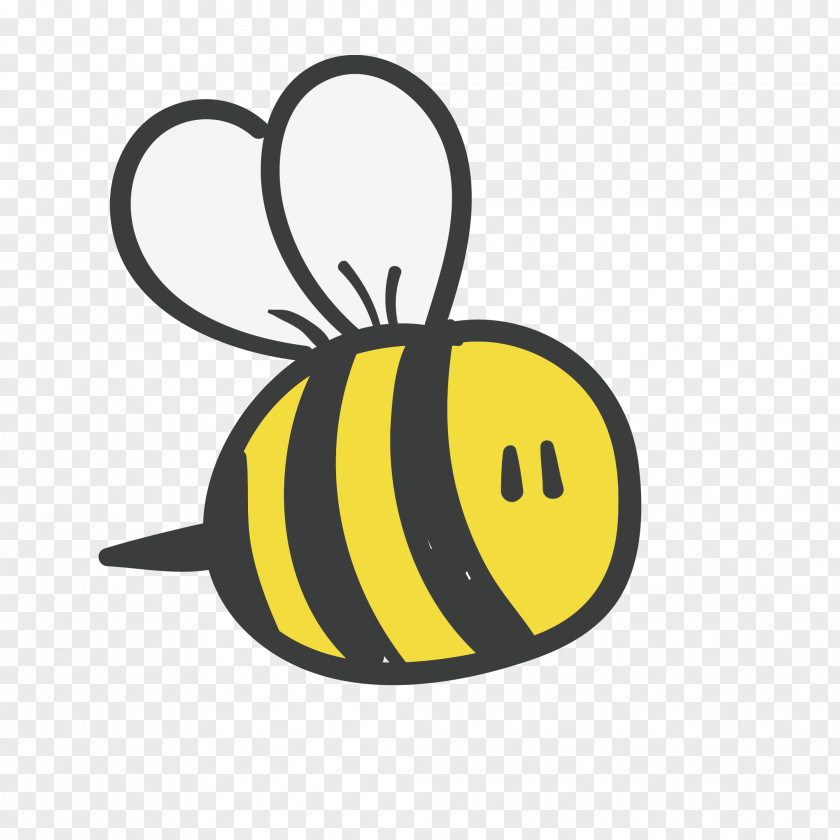 Apis Honey Bee Artist Sticker PNG