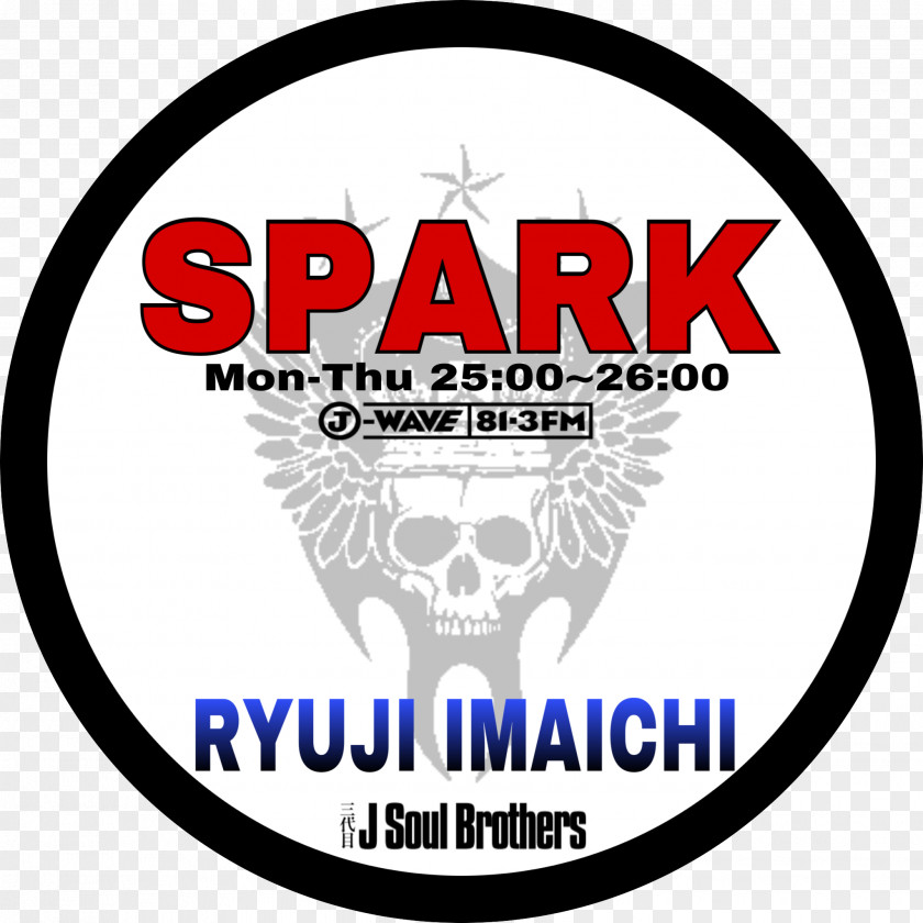 Blue Spark SPARK FM Broadcasting Radio Sticker PNG