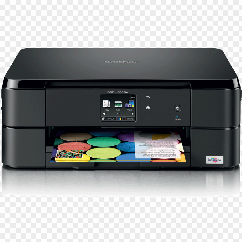 Dw Software Multi-function Printer Brother Industries Inkjet Printing Ink Cartridge PNG