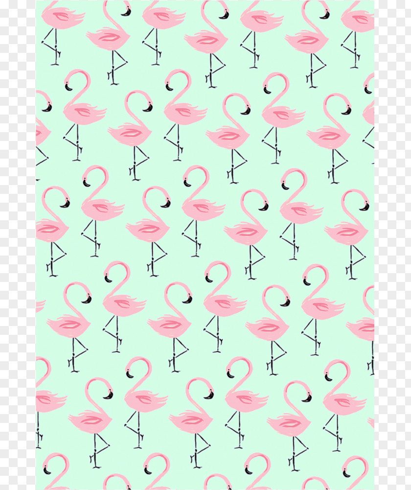 Flamingos Notebook Textile Diary Pocket PNG