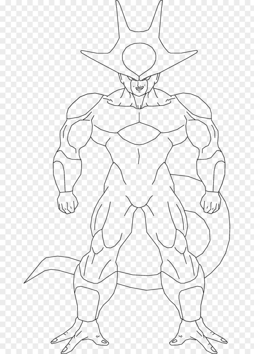 Goku Frieza Line Art Gohan Trunks PNG