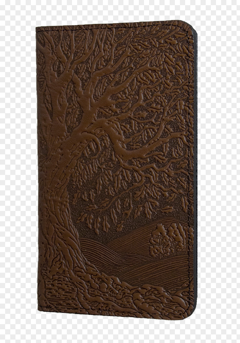 Leather Cover Wallet Wood Stain Rectangle PNG