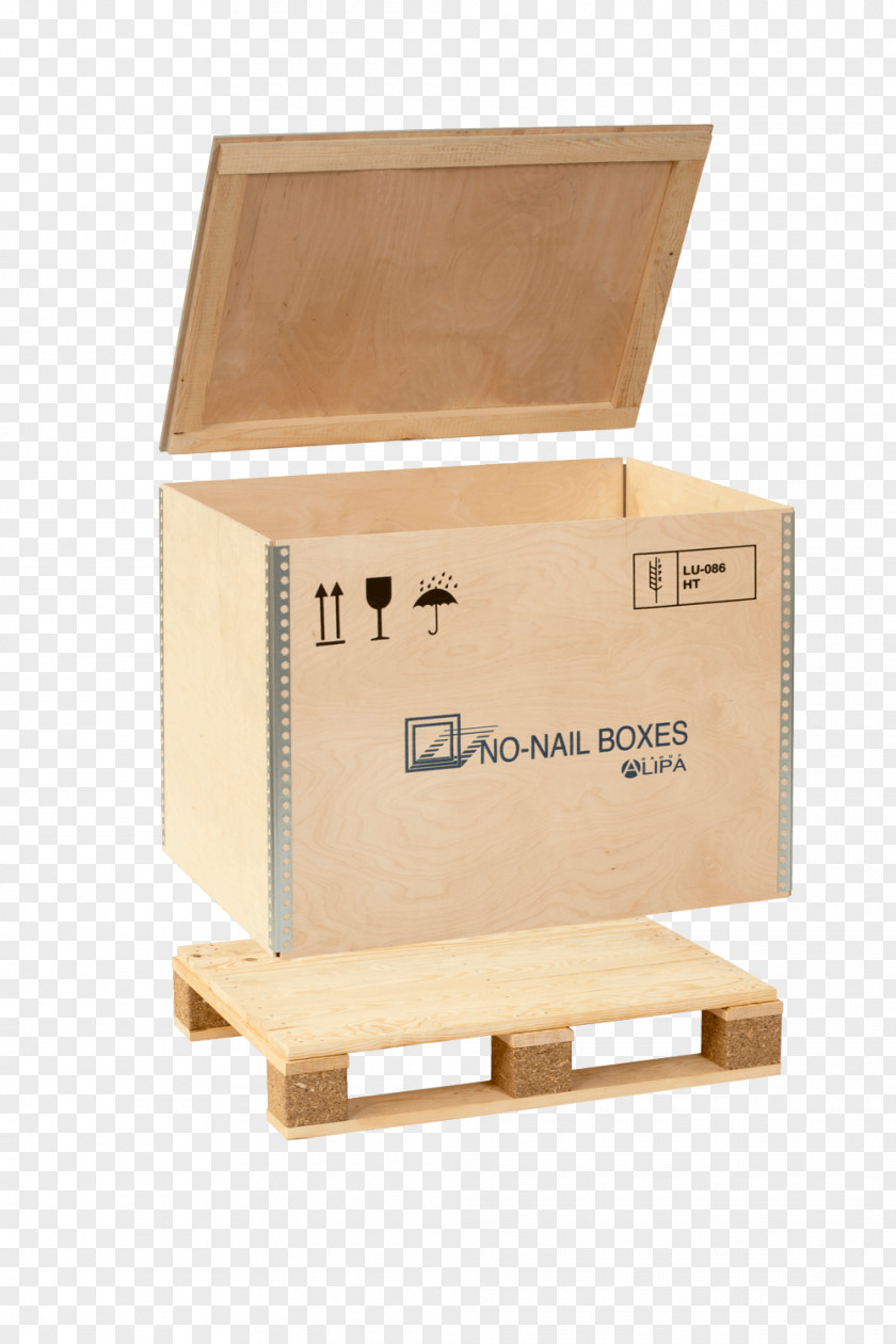 Wooden Box Combination Plywood Crate PNG