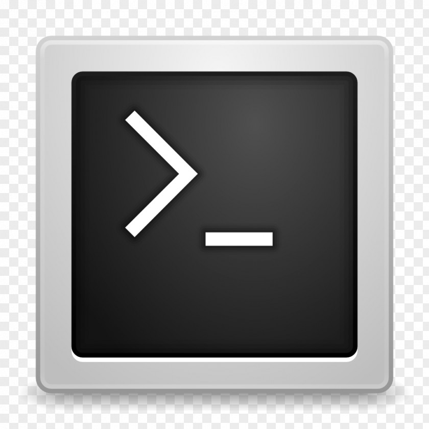 Apps Utilities Terminal Square Angle Brand PNG