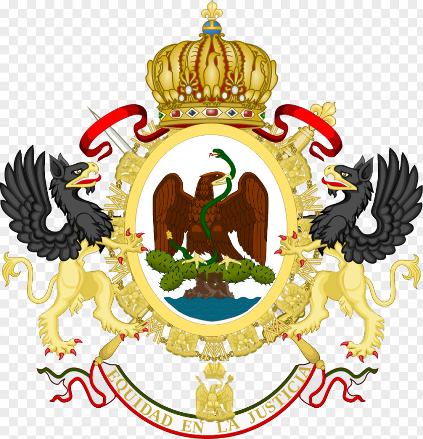 Symbol Coat Of Arms Mexico Second Mexican Empire First Flag PNG