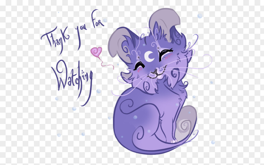 Thanks For Watching Elephantidae Horse Cat Clip Art PNG