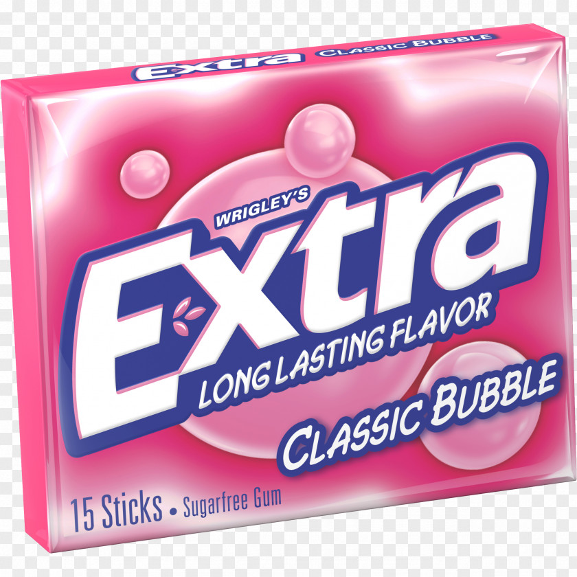 Chewing Gum Peppermint Extra Mentha Spicata Bubble PNG