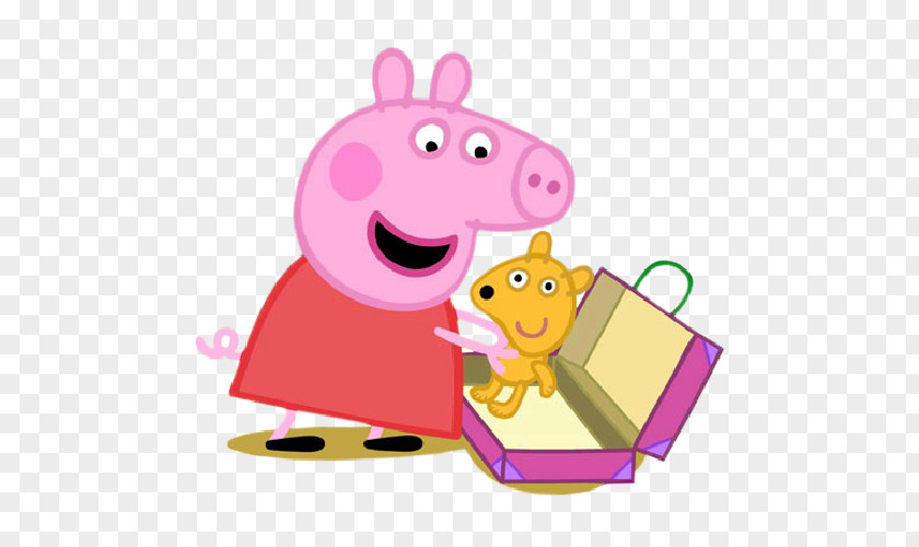 PEPPA PIG Daddy Pig Sticker Telegram PNG