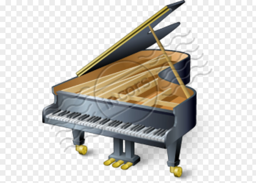Piano Grand Musical Instruments Fortepiano PNG