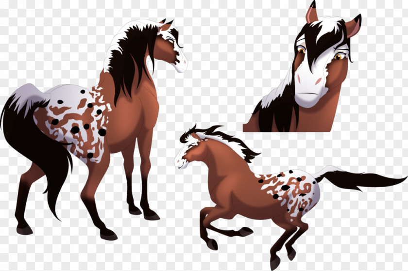 Spirit Stallion Mustang Mane Pony Colt PNG