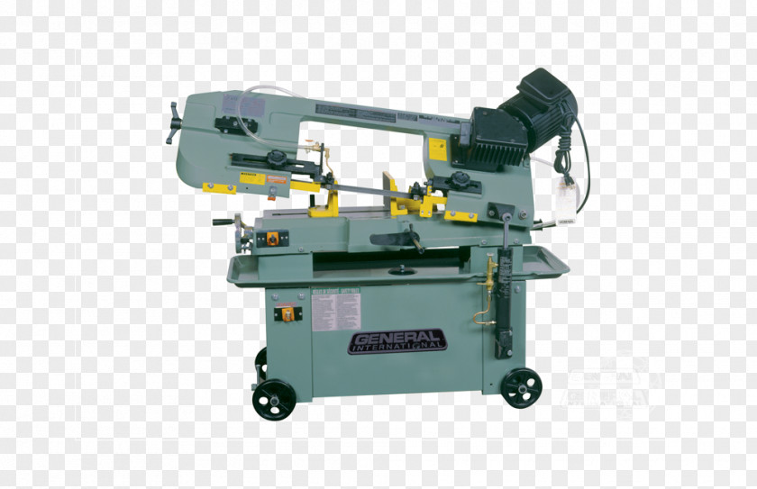 Steel Cutting Machine Tool Band Saws Metal PNG