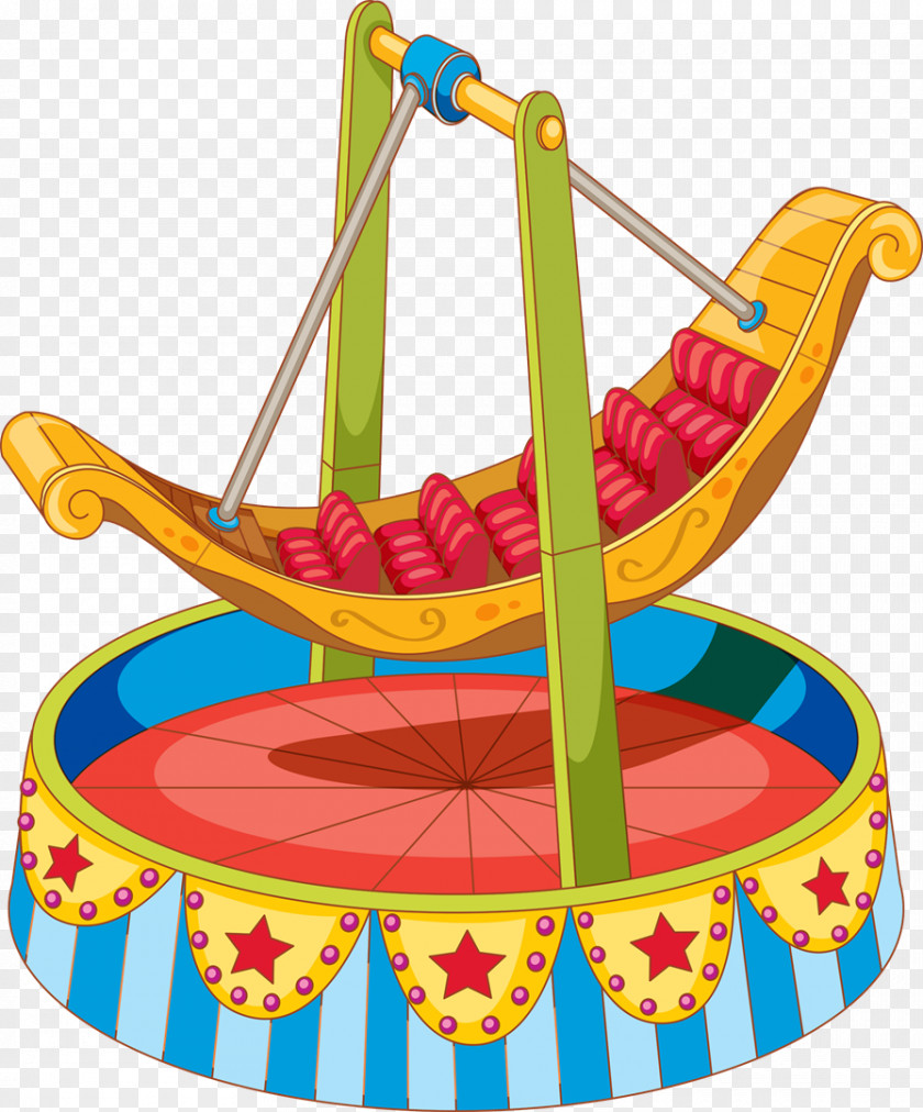 Carousel Amusement Park Traveling Carnival Swing Ride Clip Art PNG