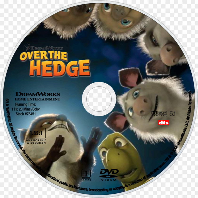 Dvd Hollywood DVD Over The Hedge Heather Verne PNG
