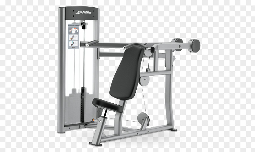 Life Fitness Ireland Overhead Press Exercise Strength Training Centre Bench PNG