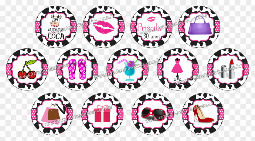 Party Birthday Cake Label Printing Stationery PNG