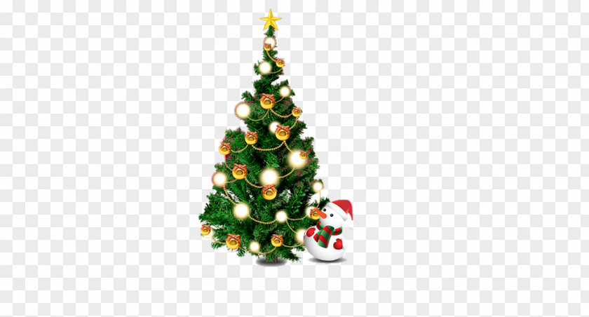 Snowman Christmas Tree Santa Claus Ornament PNG