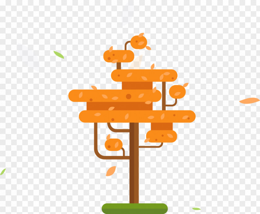 Tree Flat Design PNG