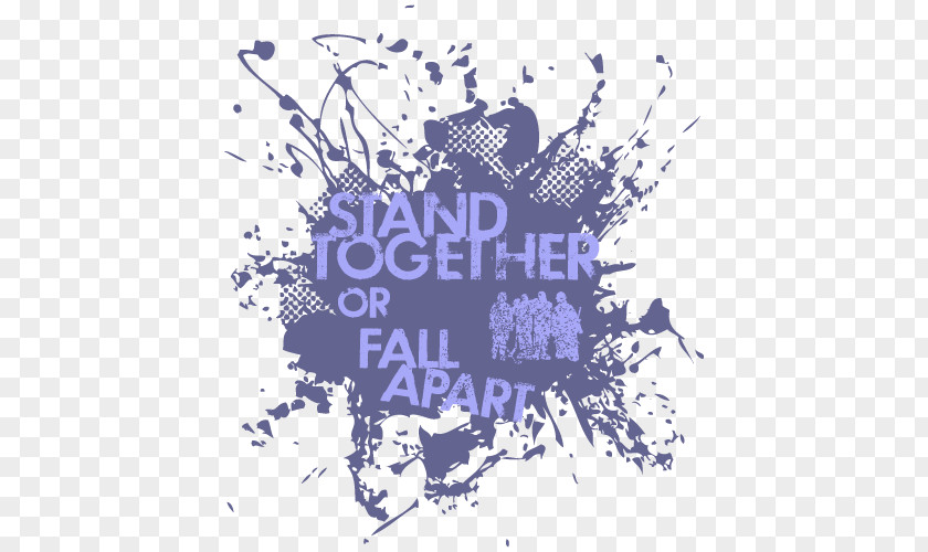 We Stand Together Against Bullying Ink Clip Art Vector Graphics Image PNG