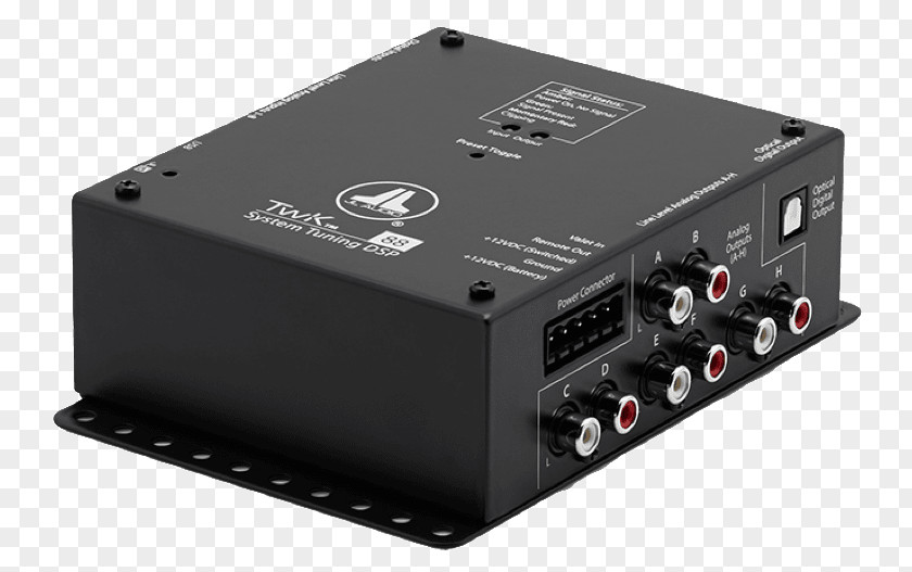 Audio Adrenaline JL TwK 88 System Tuning 8 CH. Digital Signal Processor D8 Ch. Analog PNG
