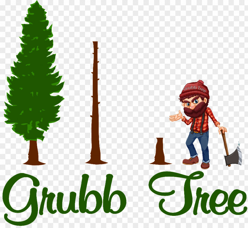 Hawthorne Button Grubb Tree Lumberjack Arborist Shaping PNG