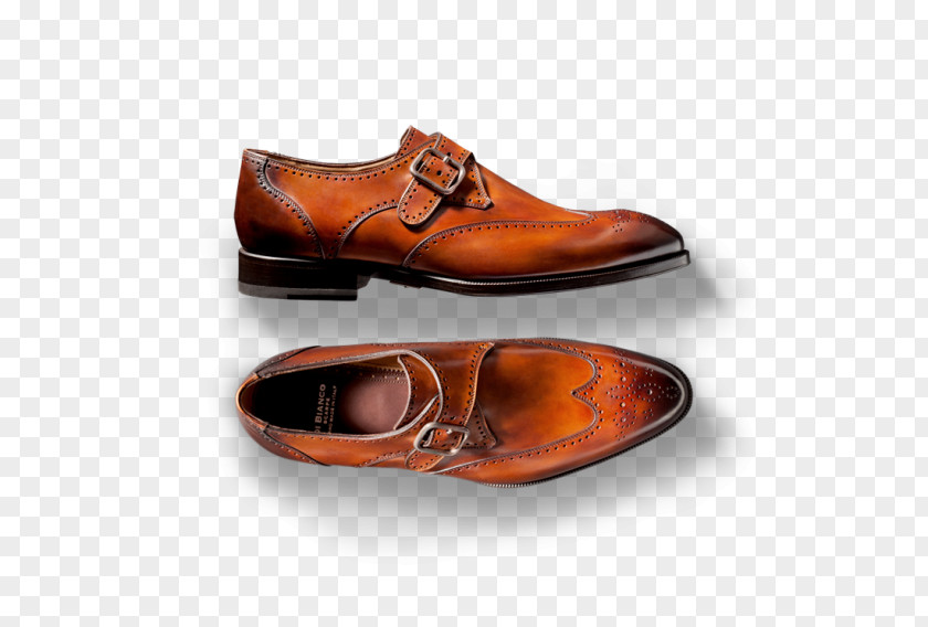 Monk Strap Shoe Brogue Slip-on Goodyear Welt PNG