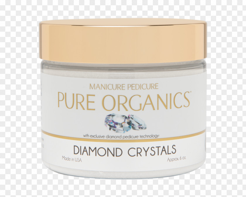 Natural Spa Supplies Cream Pure Organic Diamond Crystal Product PNG