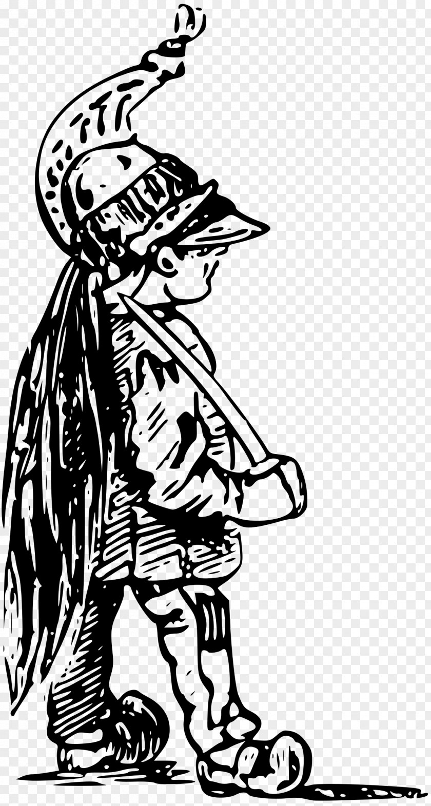 Soldier Drawing Artistic Travel In Normandy, Brittany Clip Art PNG