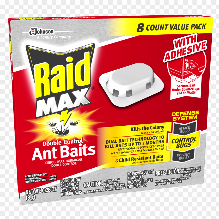 Cockroach Raid Roach Bait Insecticide PNG