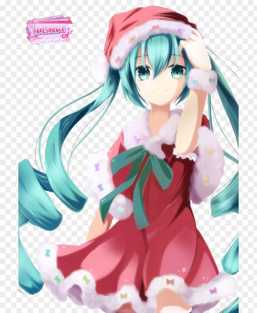 Hatsune Miku And Future Stars: Project Mirai Miku: DX Vocaloid Christmas PNG