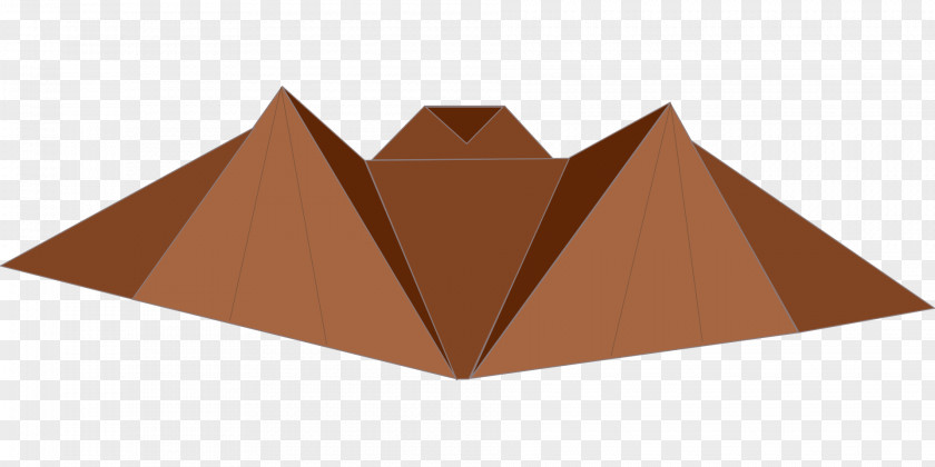 Origami Book Paper Bat PNG