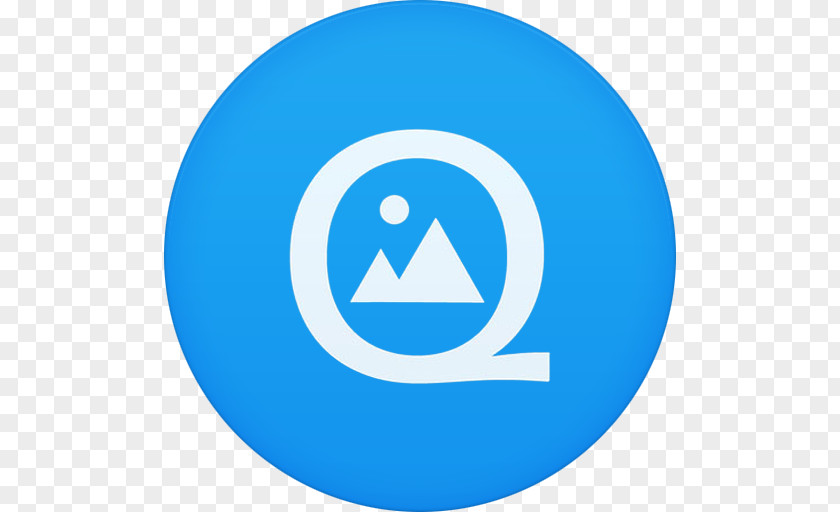 Quickpic Blue Area Trademark Symbol PNG