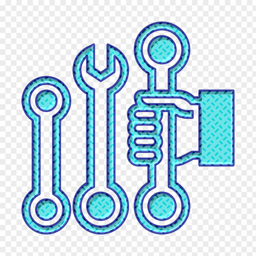 Automotive Spare Part Icon Spanner Wrenches PNG