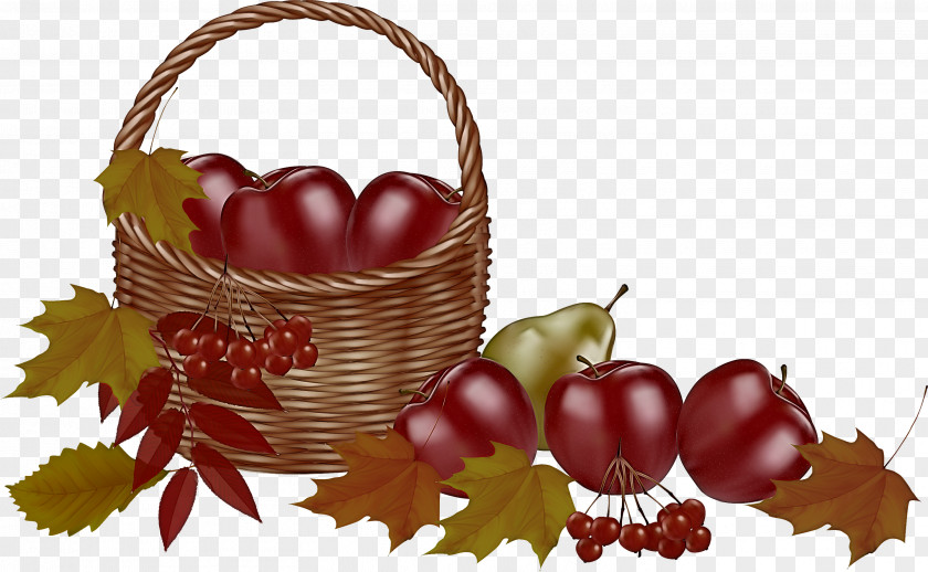 Basket Picnic Grape Gift Leaf PNG