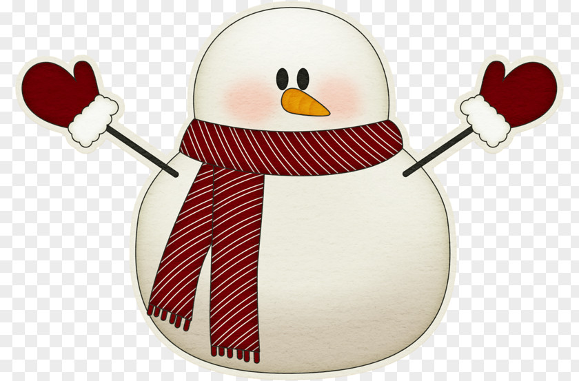 Cartoon Snowman Winter PNG