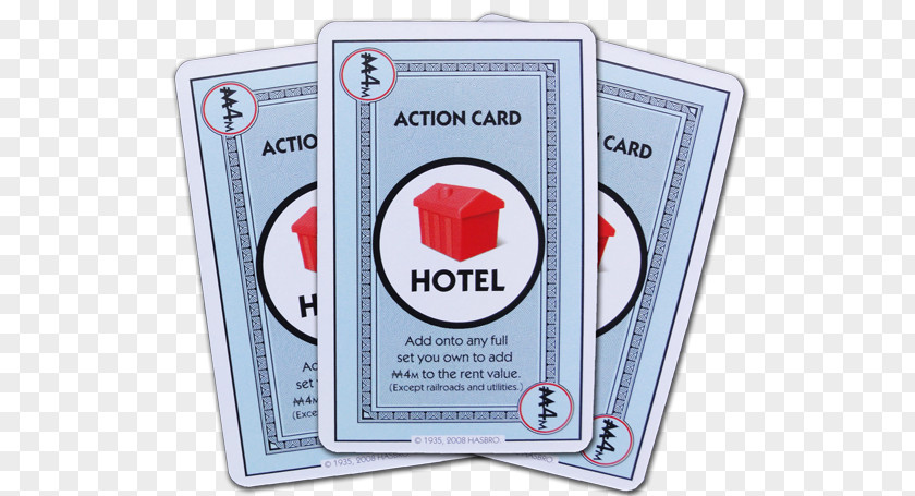 Hotel Card Monopoly Deal Game Playing PNG