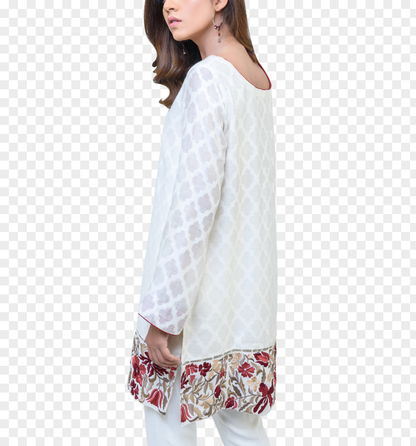 Kamal Sleeve Shoulder Blouse PNG