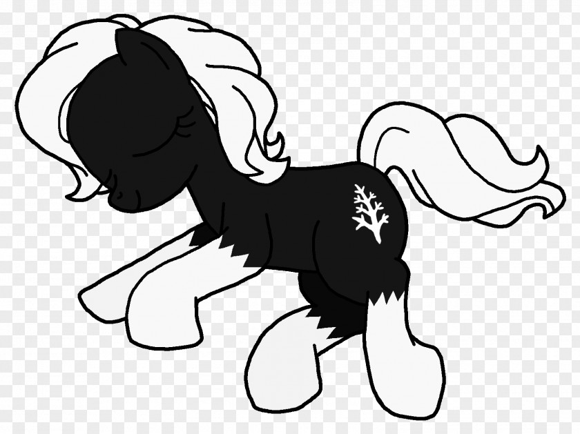 Mustang Pony Mane Cartoon Stallion PNG