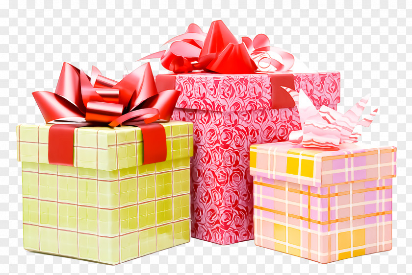 Present Box Gift Wrapping Pink Wedding Favors PNG