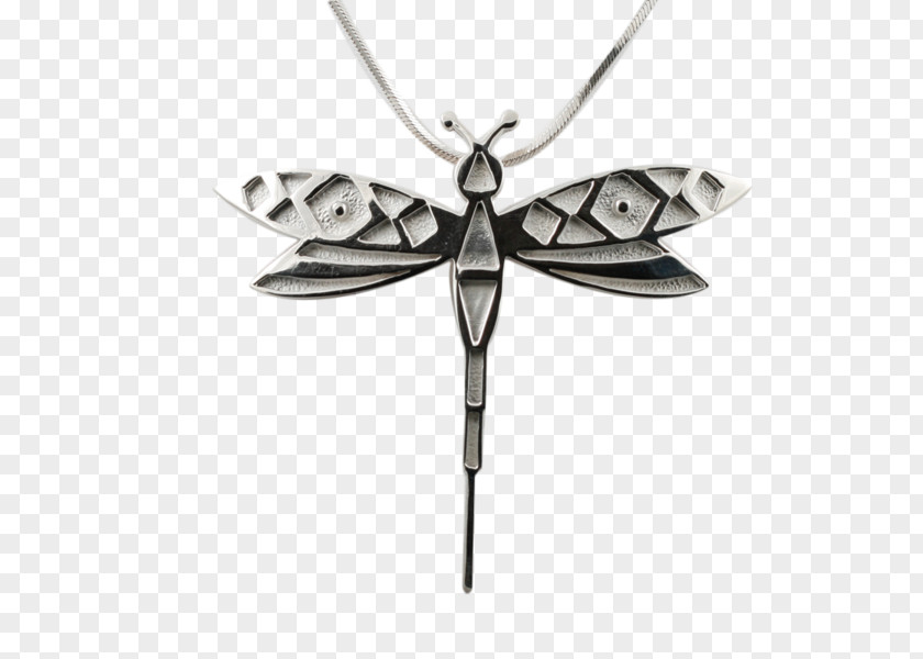 Butterfly Charms & Pendants Insect Necklace Silver PNG