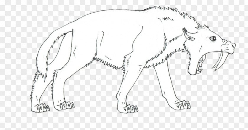 Cat Line Art Drawing /m/02csf Tail PNG