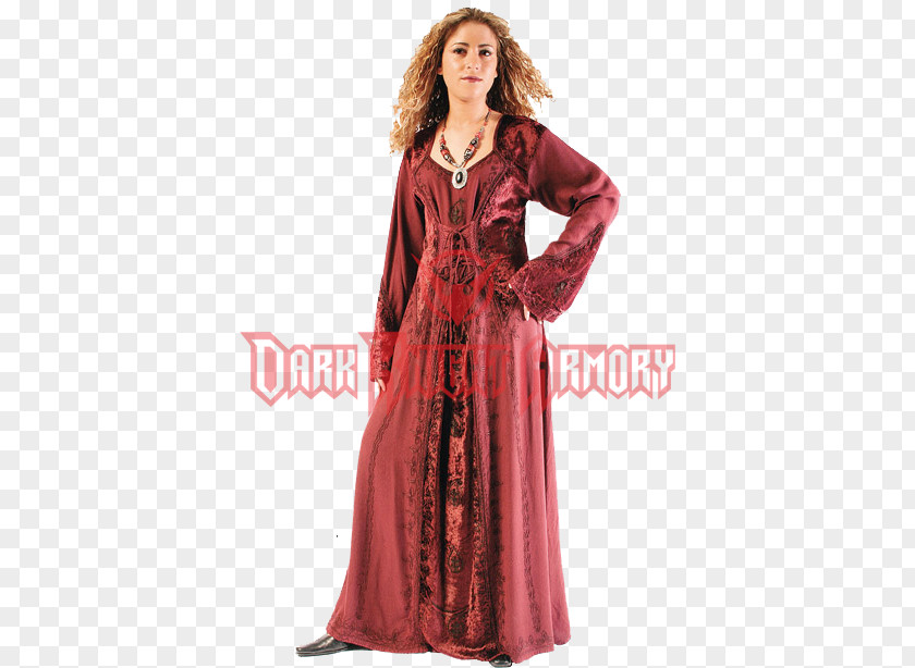 Dress Late Middle Ages Gown Clothing PNG
