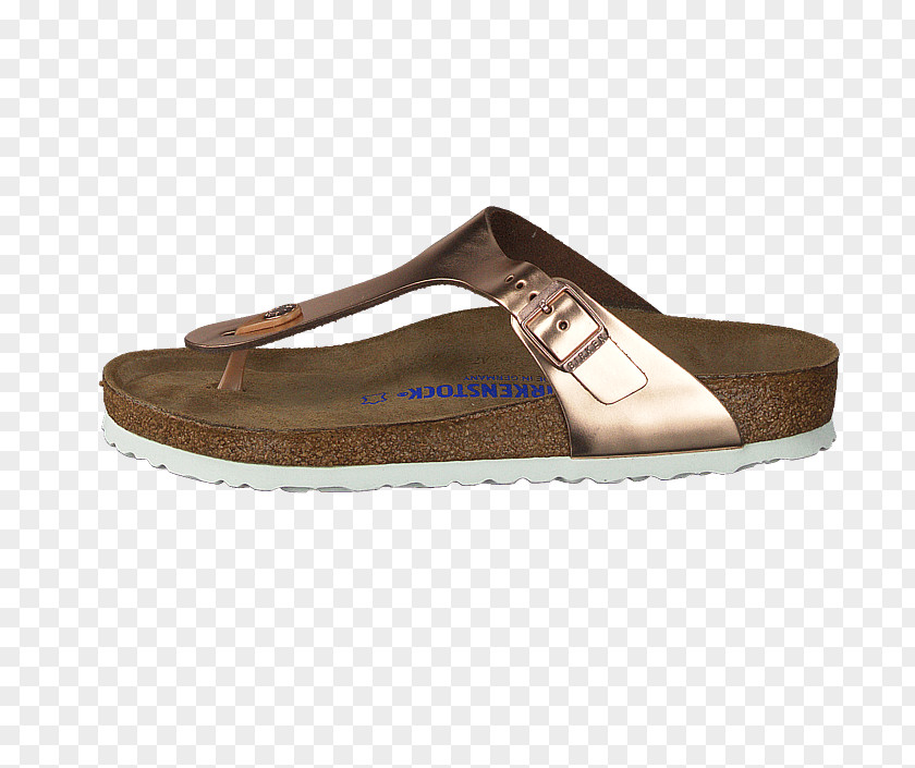 Metallic Copper Flip-flops Shoe Reef Contoured Voyage Slide PNG