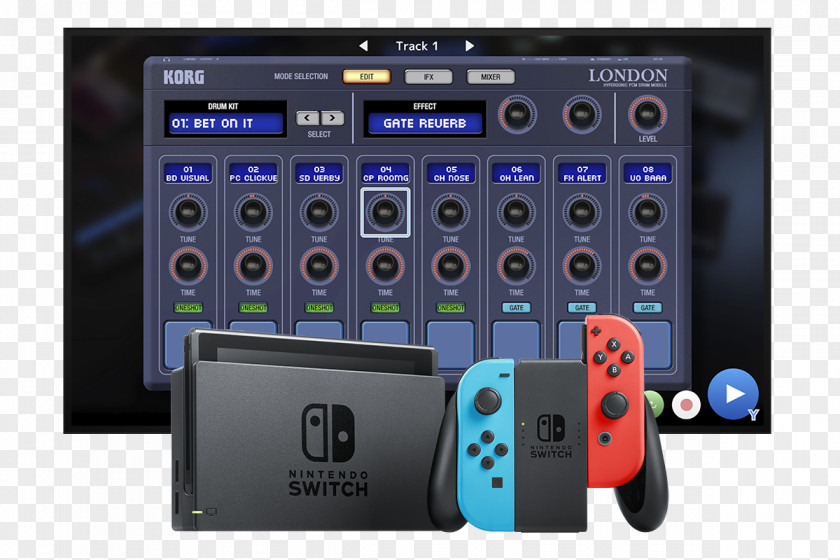 Nintendo Switch KORG Gadget Video Game Consoles PNG