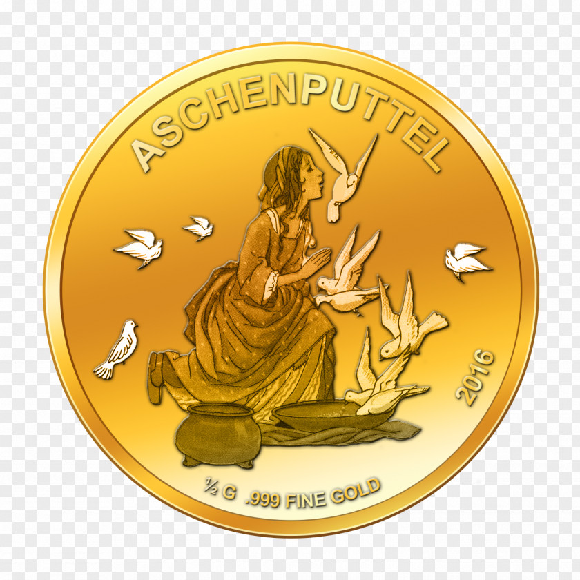 Queen Elizabeth Coin Gold PNG