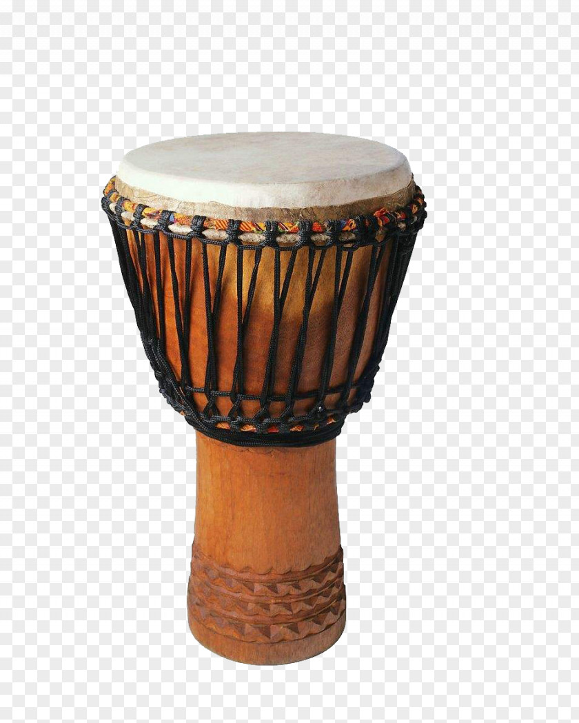 Retro Drum Elements Musical Instrument Djembe Percussion PNG