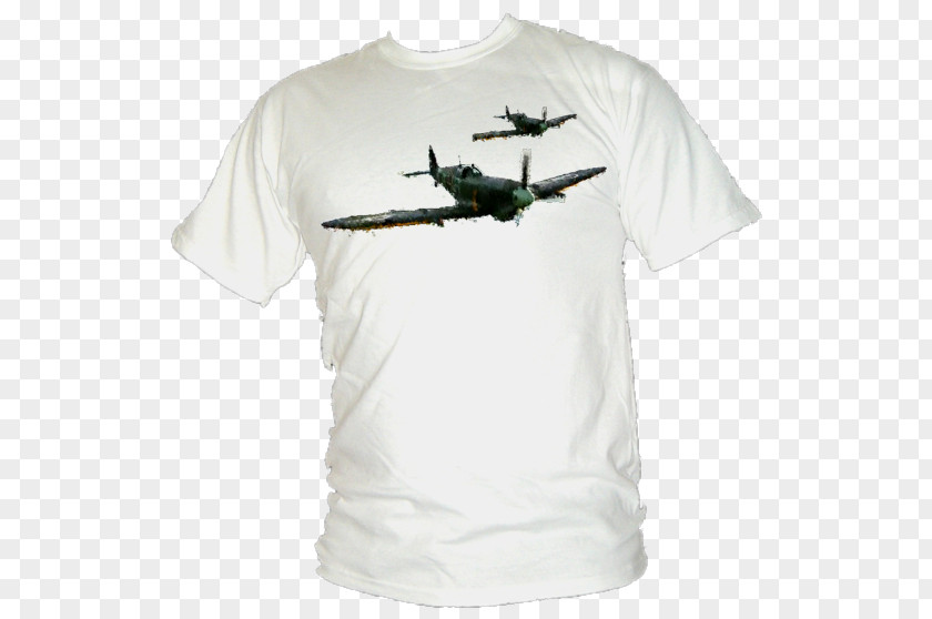 T-shirt Supermarine Spitfire Second World War Sleeve PNG
