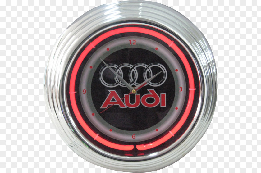 Audi Neon Sign Lighting Lamp PNG